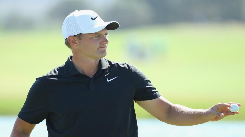 Golfer Tom Lewis